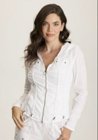 XCVI Balvino Jacket in White