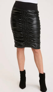 Xcvi Black High Waist Briggs Skirt