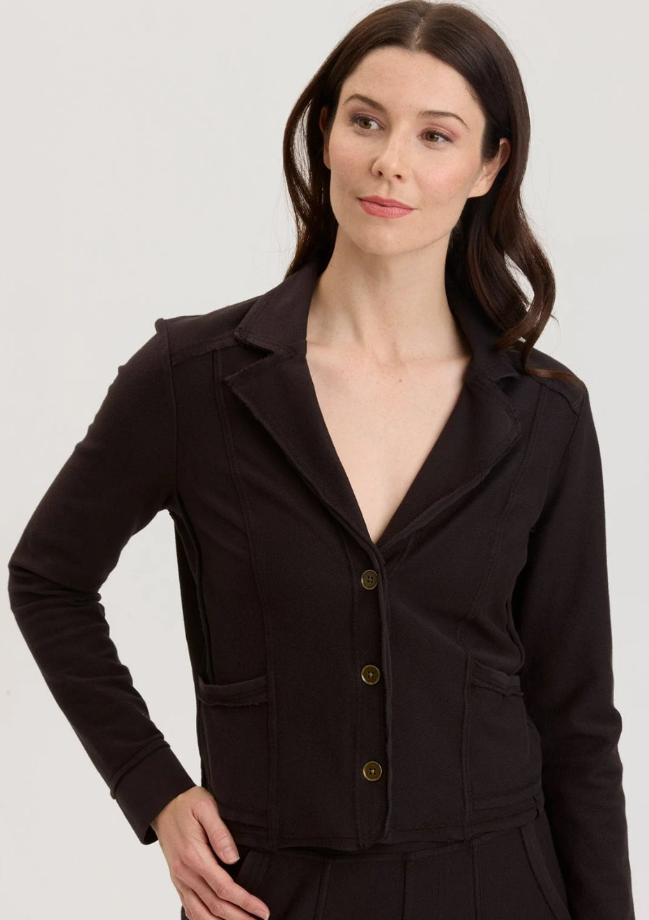 Xcvi Tracie Blazer Black