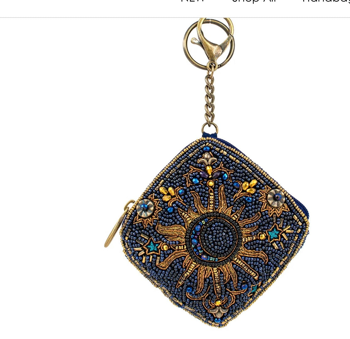 Mary Frances star gazer coin purse