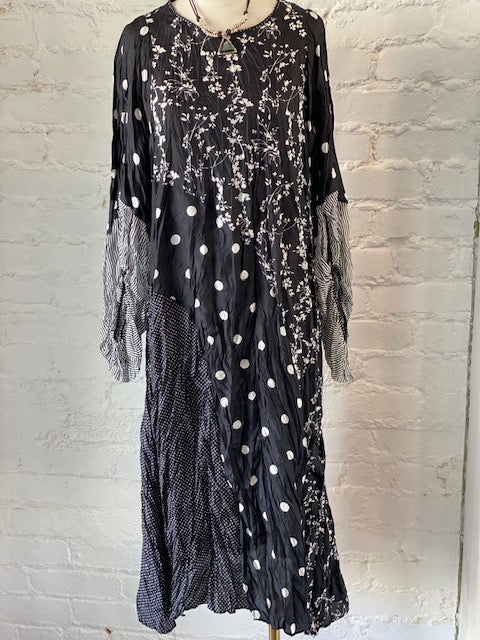 CLUTCH Asymmetrical Silk Dress