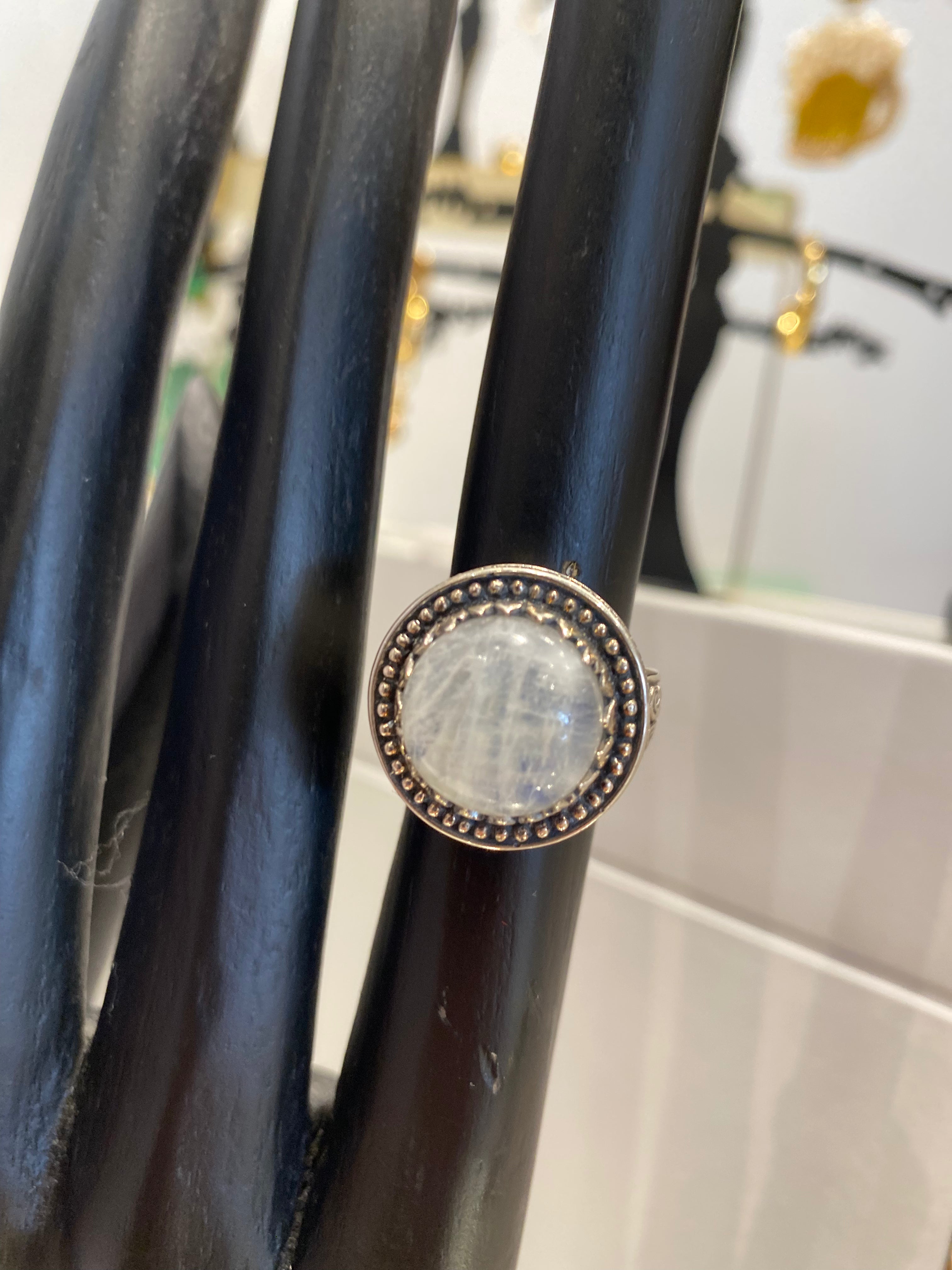 BA Moonstone Ring