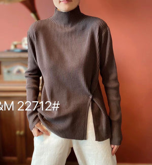 J&M 22712 SWEATER 70% COTTON, 30% POLYSTER