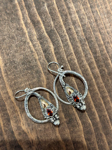 Bali Drago Sterling Silver Earring