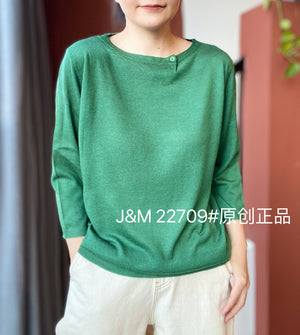J&M 22709 TOP 50% MODAL, 30% COTTON, 20% POLYSTER