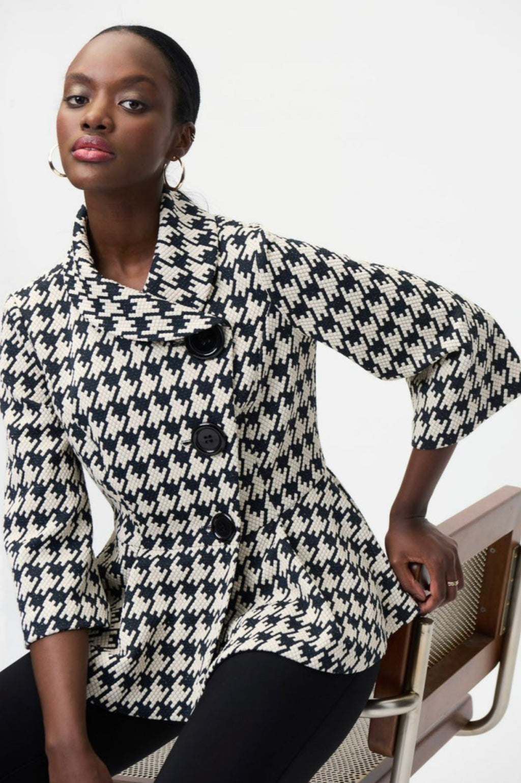 JOSE HOUNDSTOOTH JACKET 224160