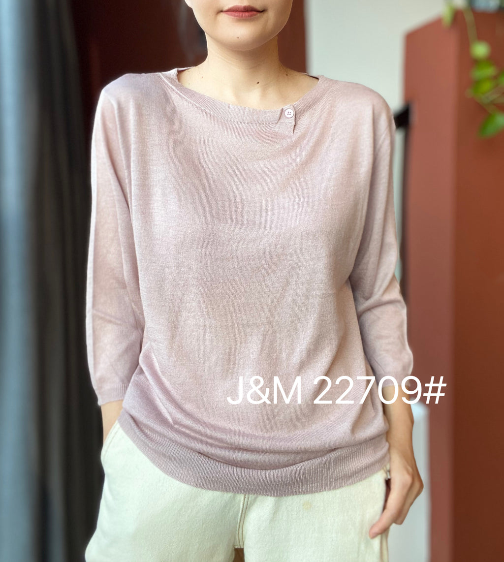J&M 22709 TOP 50% MODAL, 30% COTTON, 20% POLYSTER