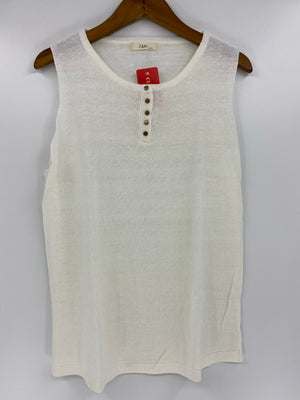 J.M. 9606 LINEN TANK 100% LINEN