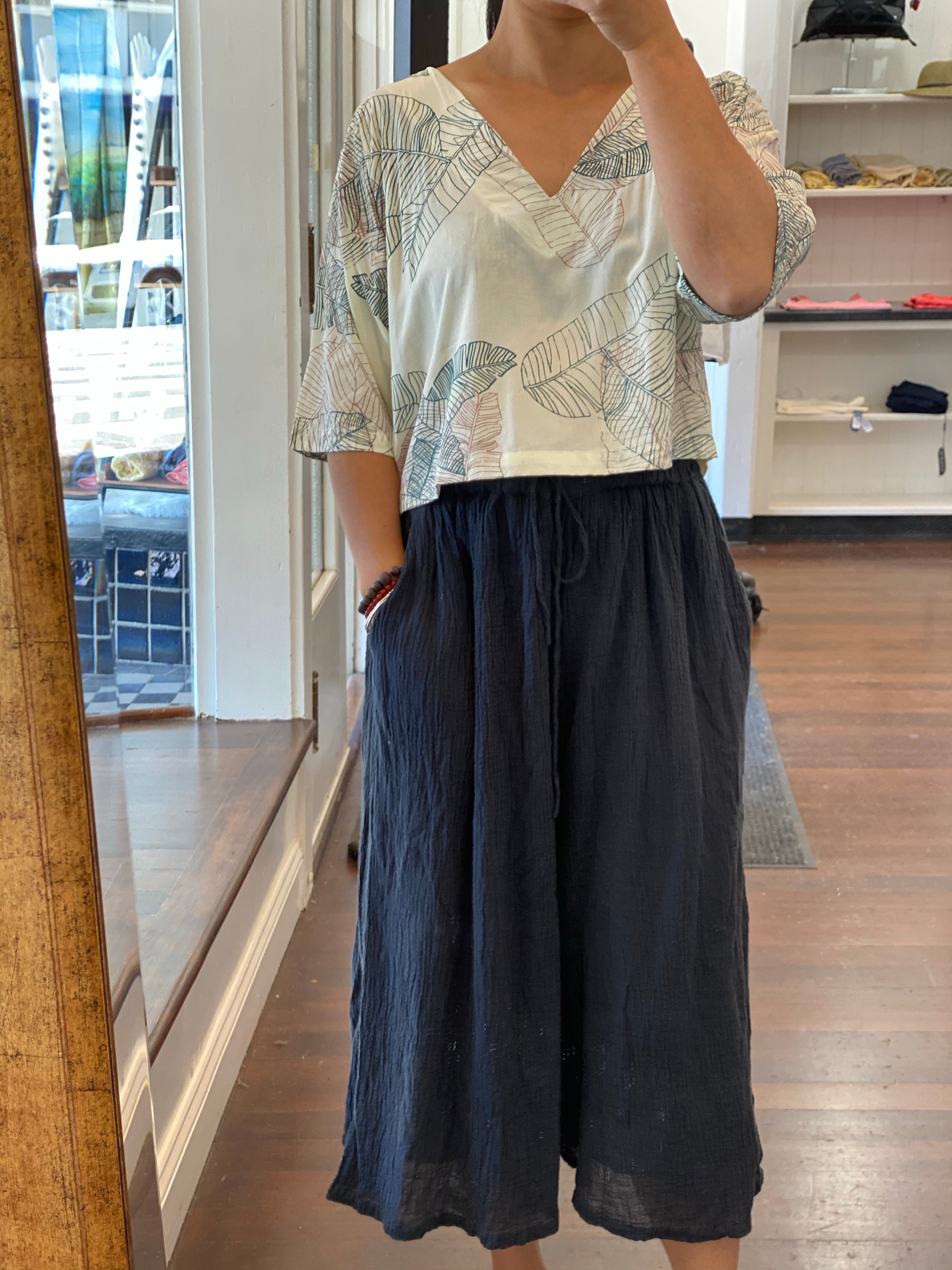 MARQ W136 PANTS 100% LINEN