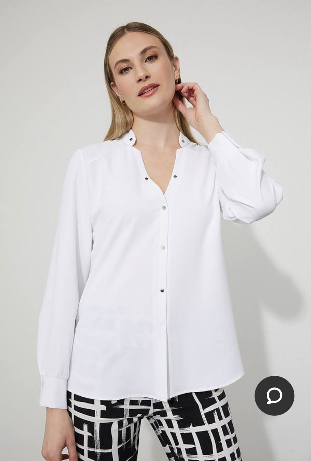 JOSE 223054 BLOUSE WHITE