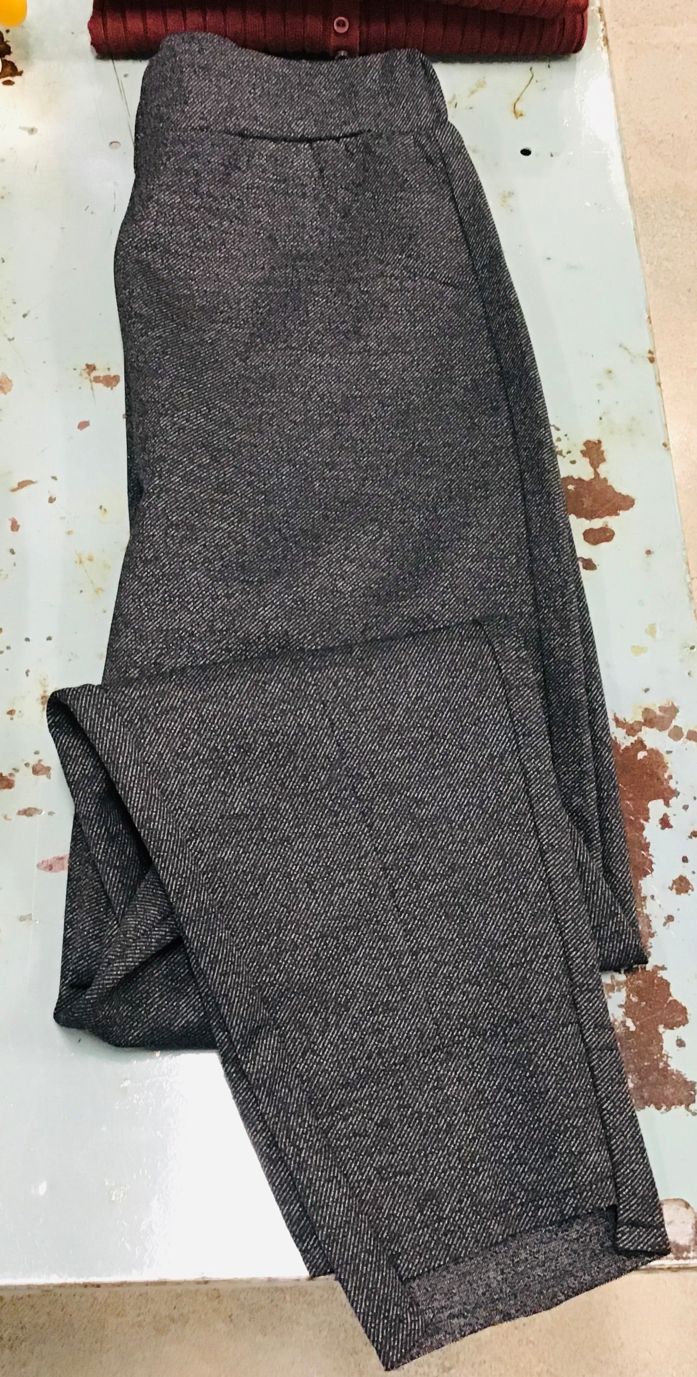 OUBE 8887 PANT COTTON 32%, RAYON 48%, TERELYN 14%, NYLON 6%